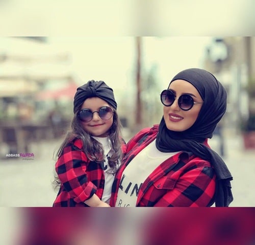 رمزيات ام وبنتها محجبات