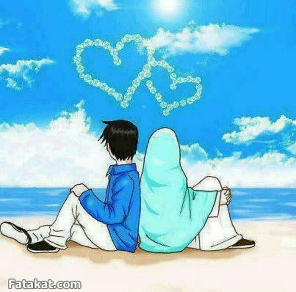 رمزيات رومانسية كرتونية