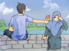 رمزيات رومانسية كرتونية