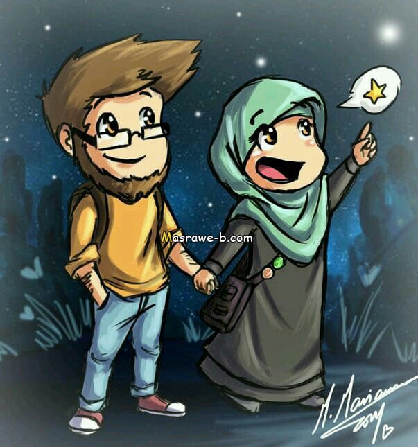 رمزيات رومانسية كرتونية