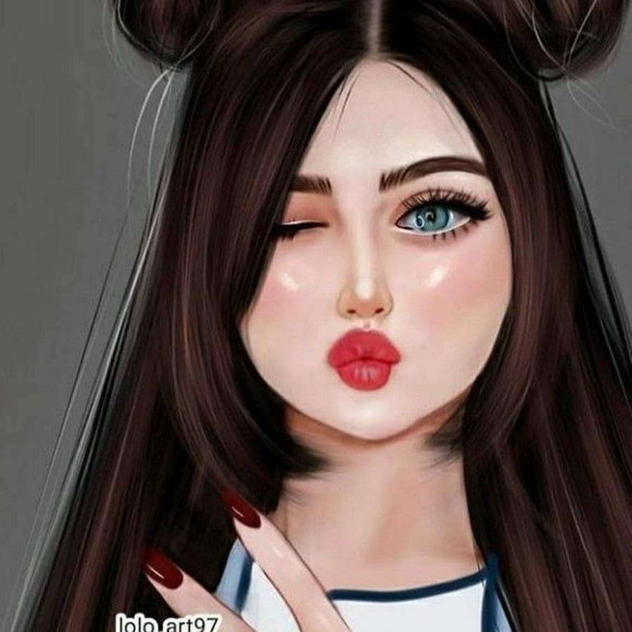 رمزيات صديقات كيوت كرتون