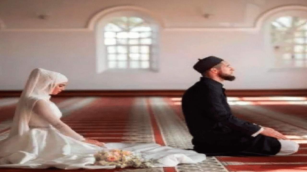 صورة رمزيات صلاة زوجين