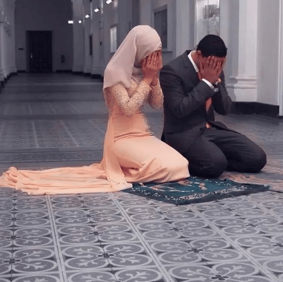 رمزيات صلاة زوجين