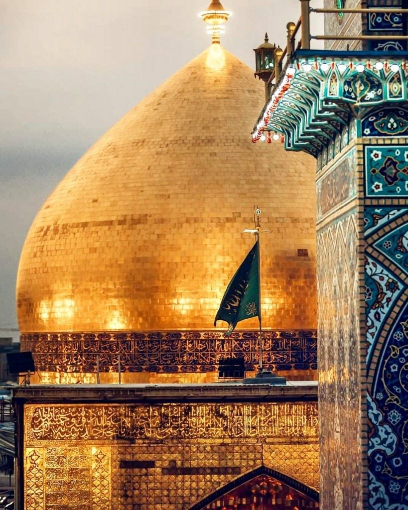 رمزيات ضريح الامام علي