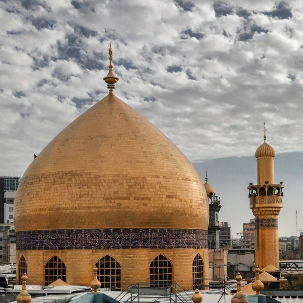 رمزيات ضريح الامام علي