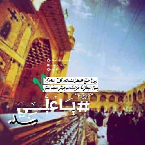 رمزيات ضريح الامام علي