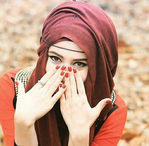 رمزيات محجبات بدون وجه