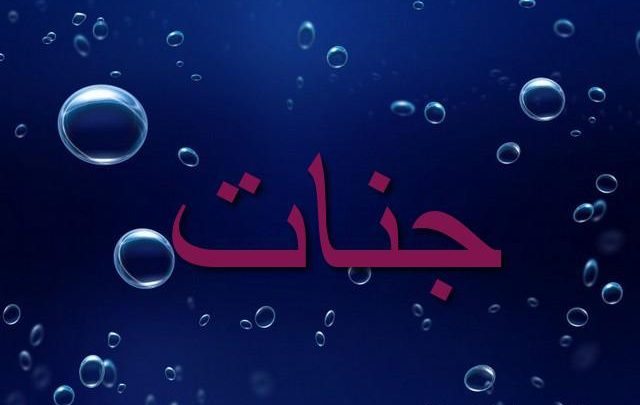 زخرفة إسم جنات