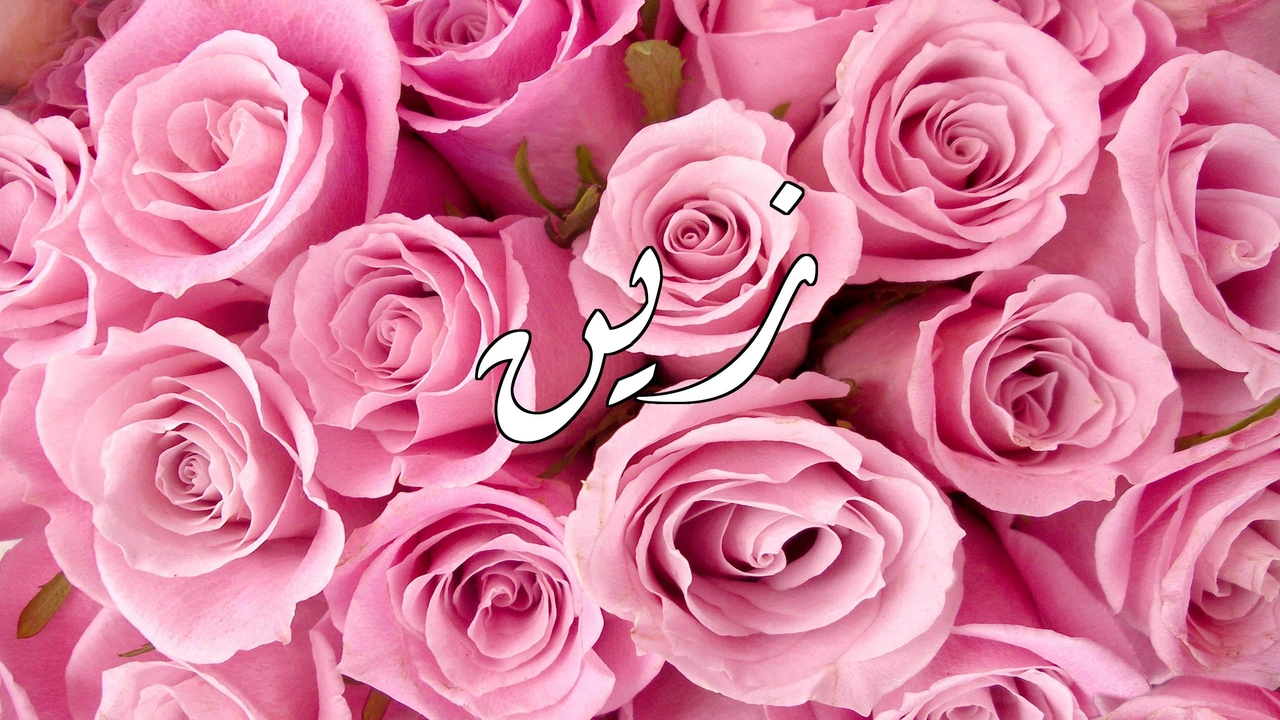 صورة زخرفة اسم زين