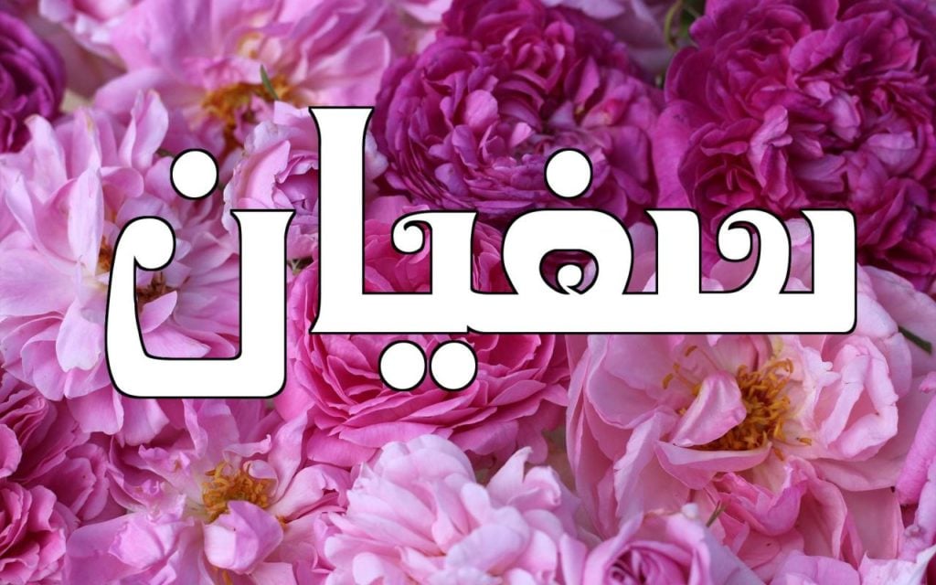 زخرفة اسم سفيان