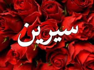 زخرفة اسم سيرين