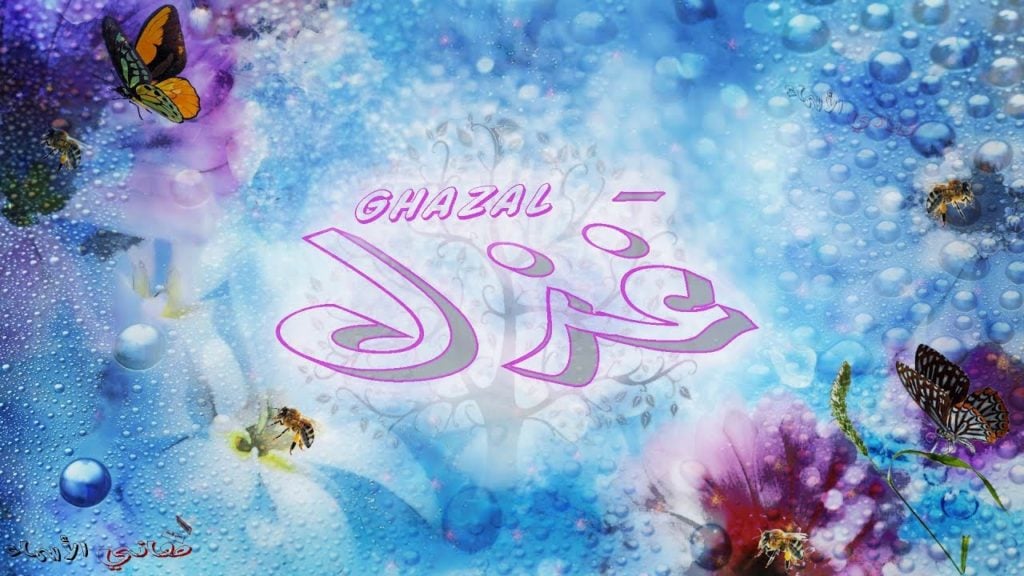 زخرفة اسم غزل