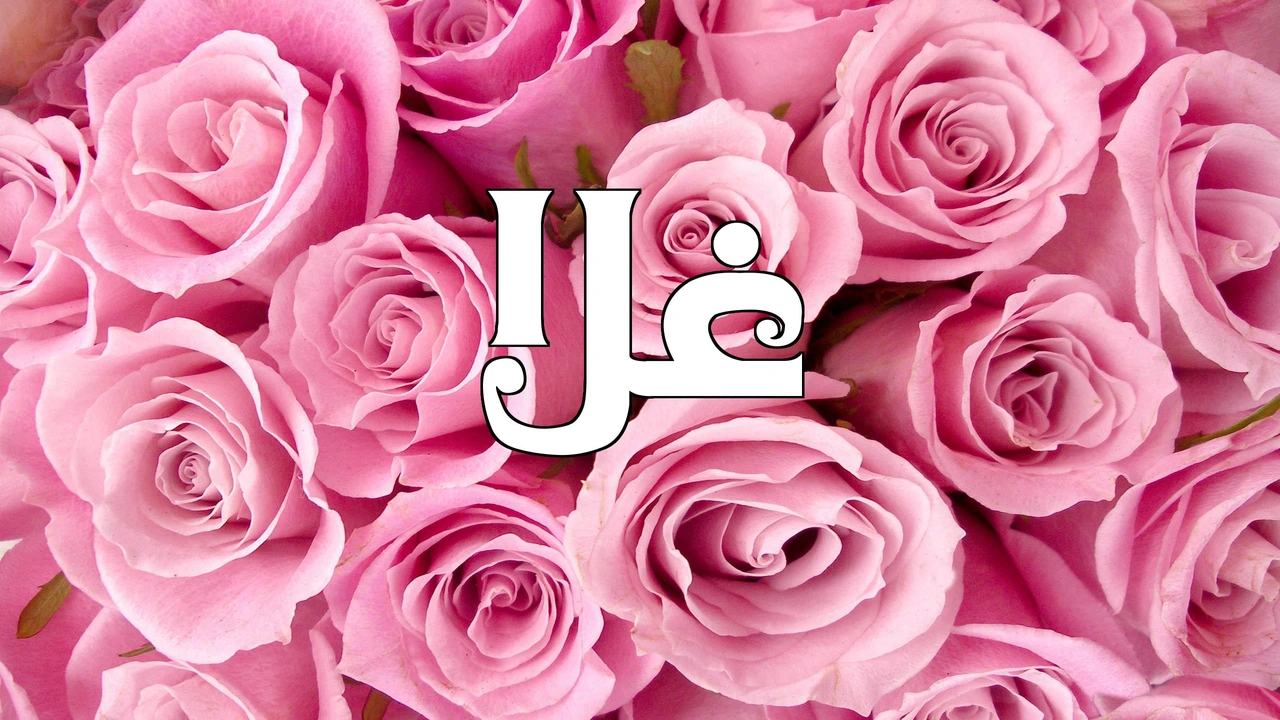 صورة زخرفة اسم غلا