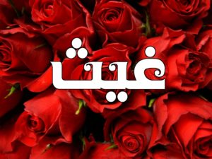 زخرفة اسم غيث