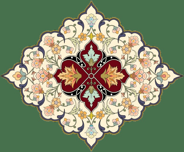 زخرفة بخط الرقعه