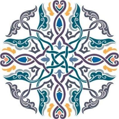 زخرفة بخط الرقعه