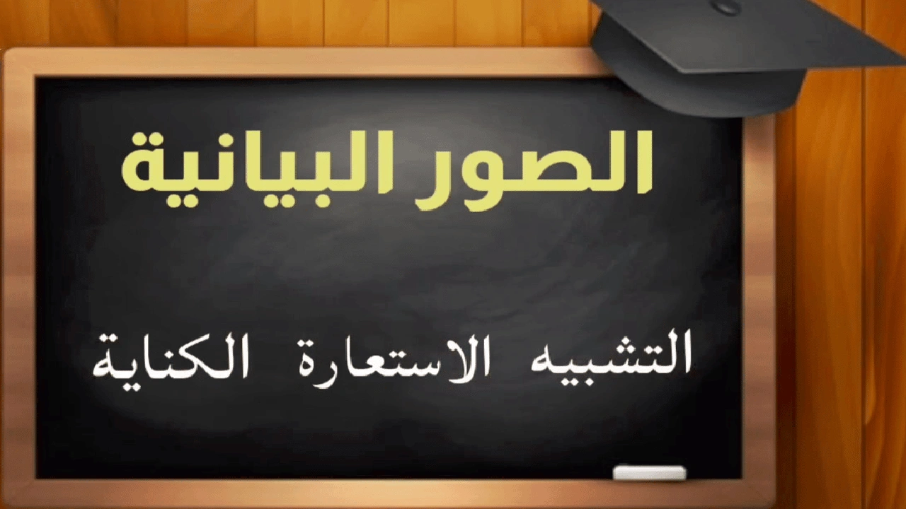 صورة شرح درس الصور البيانية