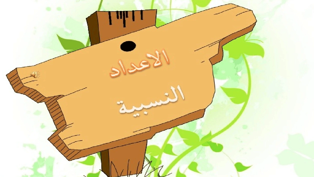 صورة شرح درس العدد النسبي
