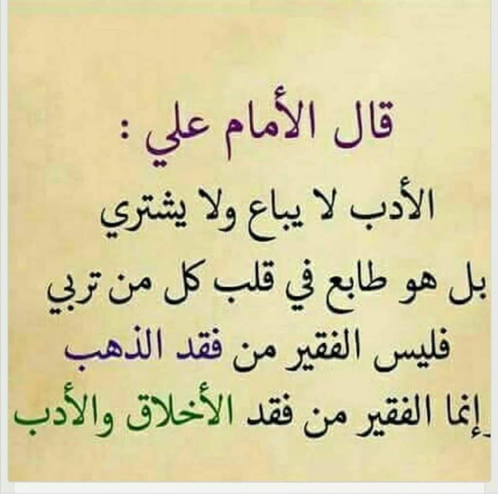 شعر الامام علي في وصف الدنيا