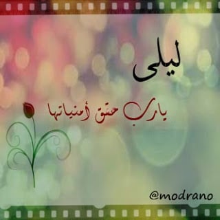 شعر باسم ليلى