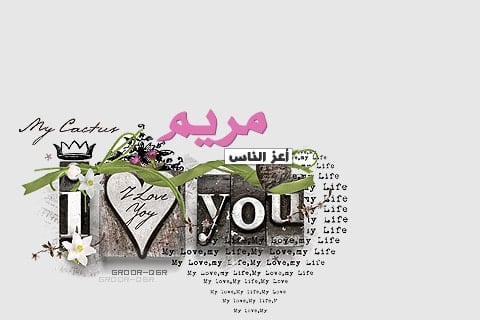 شعر باسم مريم