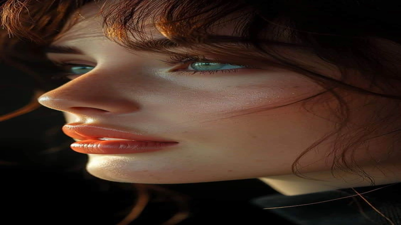 صورة شعر شعبي عن جمال الوجه