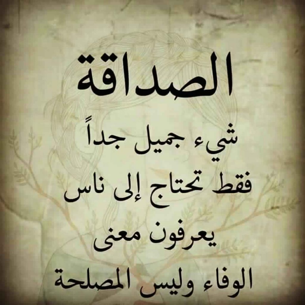 شعر عن الصداقة المزيفة
