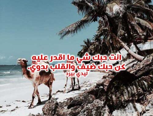 شعر غزل بدوي