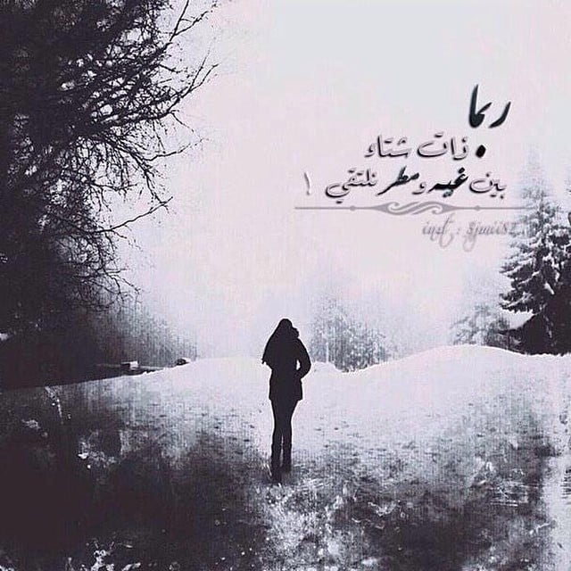 شعر في وصف الثلج