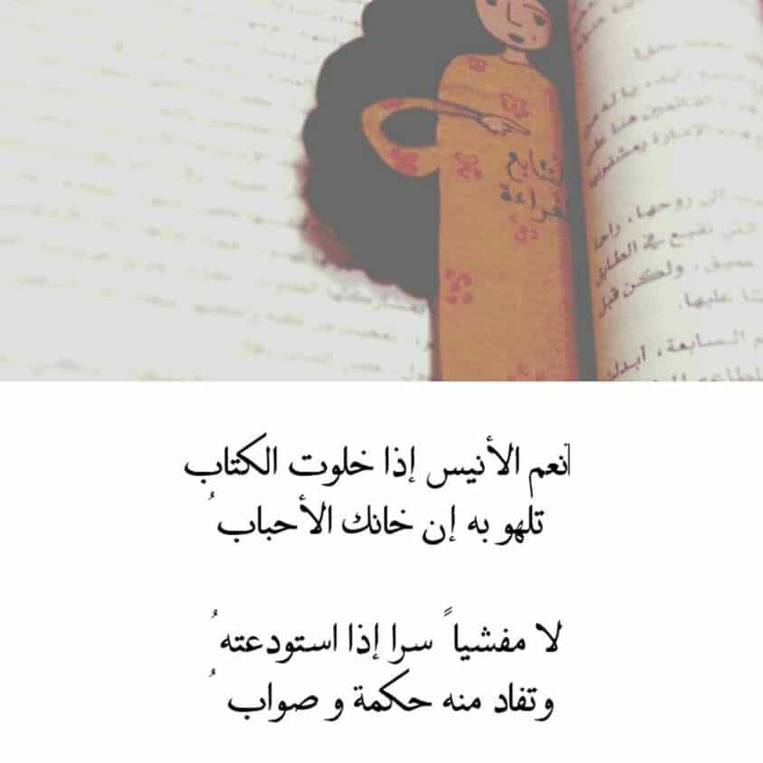 شعر في وصف الكتاب