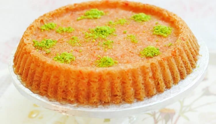 شعر في وصف الكنافة
