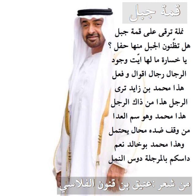 شعر وصف الامارات