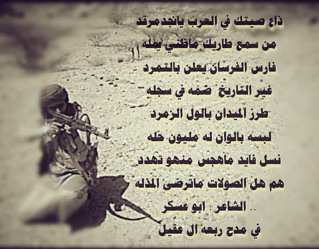 شعر وصف الرجل الشجاع