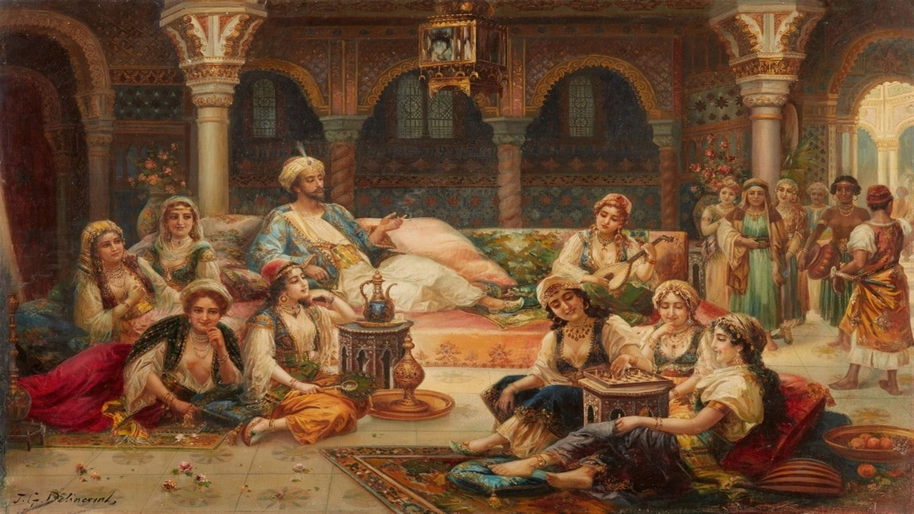 صورة شعر وصف القصور في العصر العباسي