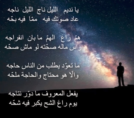 شعر وصف الليل