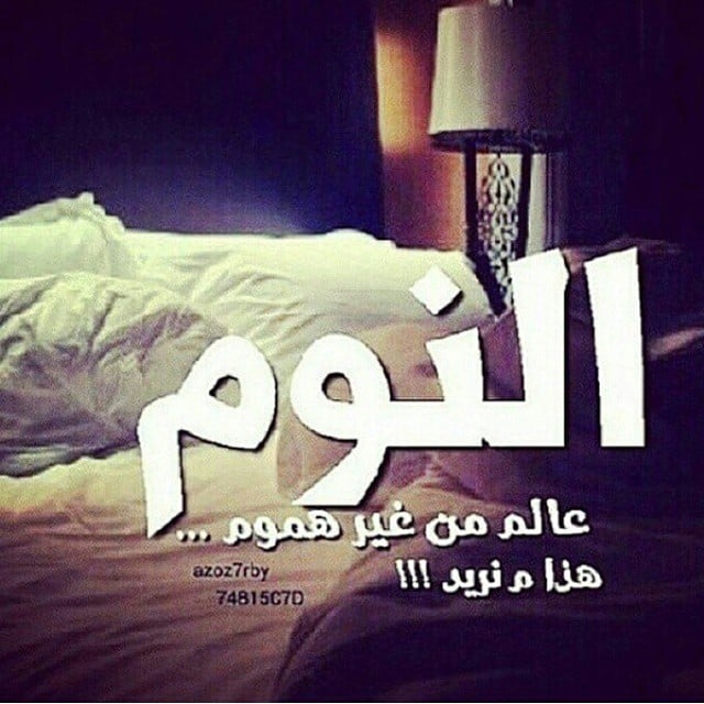شعر وصف النوم