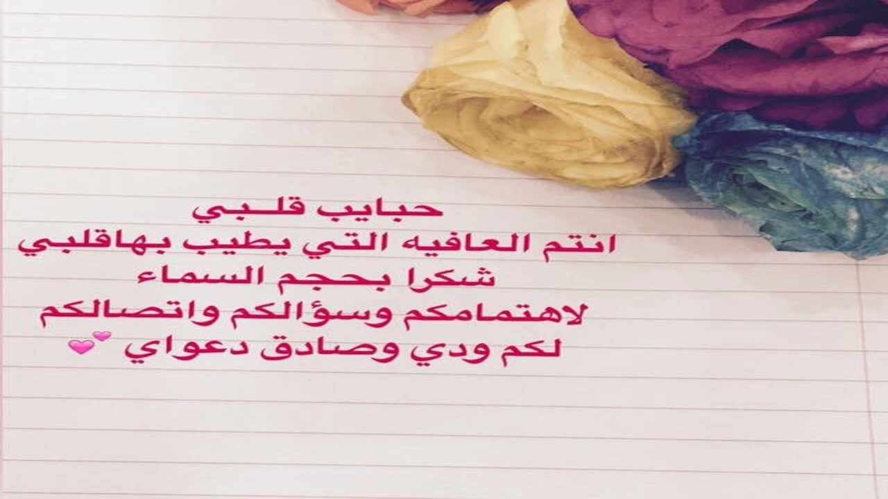 صورة شكرا لكل من سأل عني