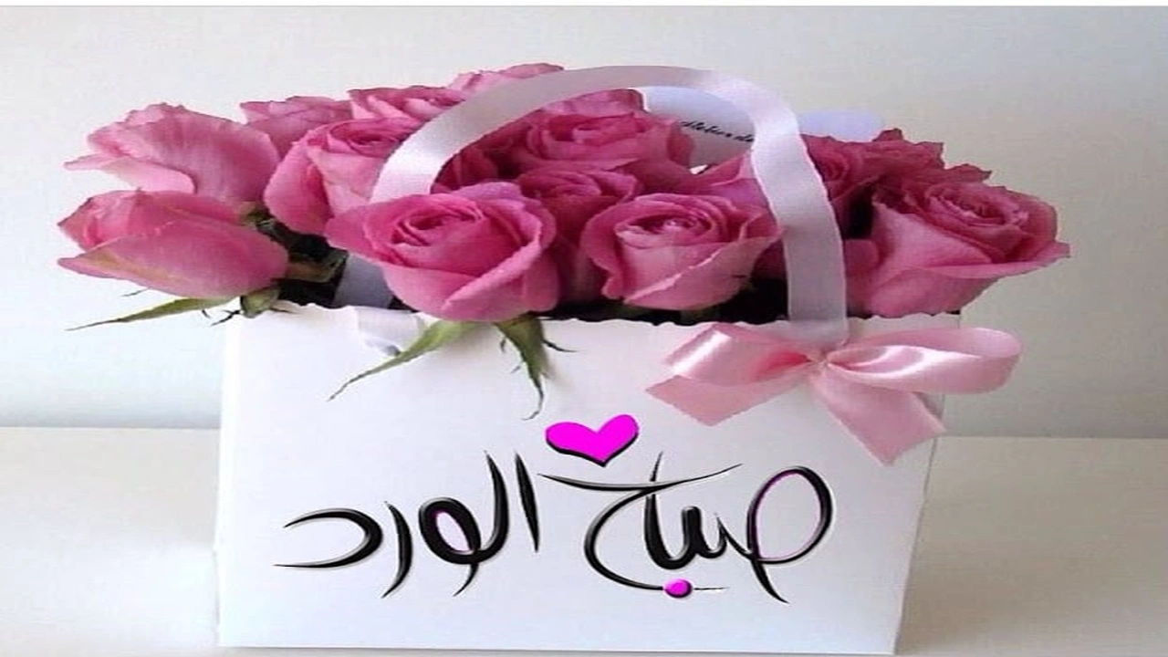 صورة صباح الورد والياسمين حبيبتي