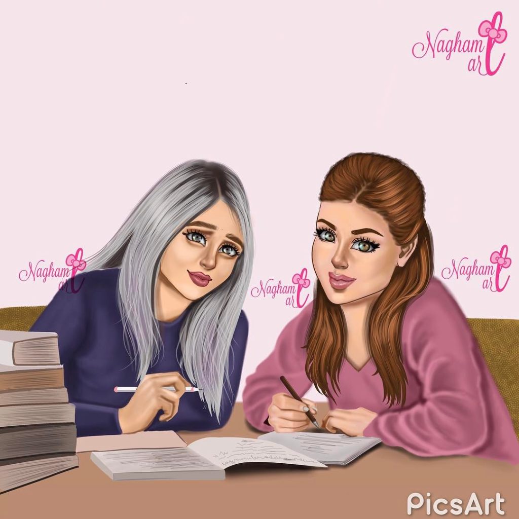 صور بنات كرتون