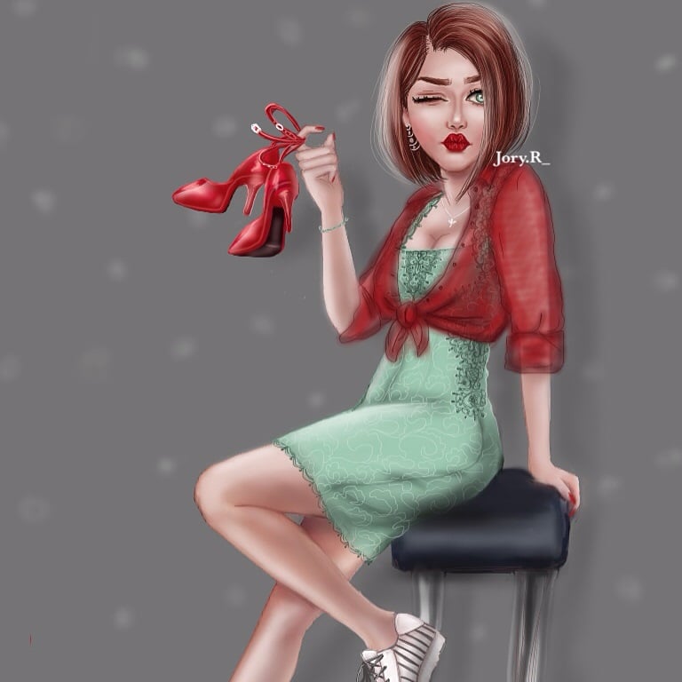 صور بنات كرتون