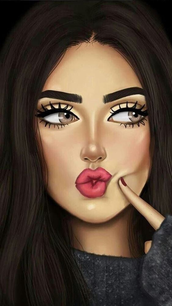 صور بنات كرتون