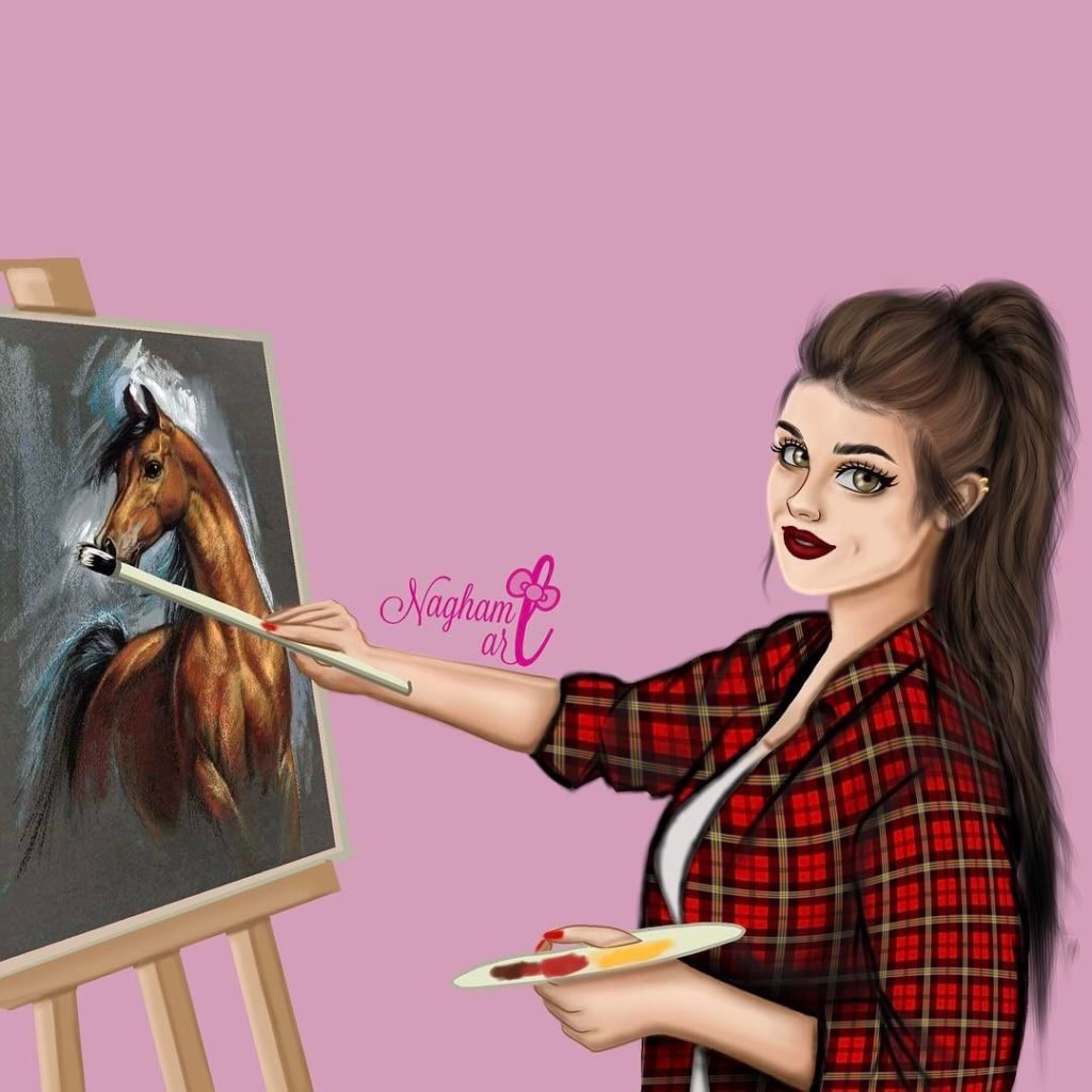 صور بنات كرتون