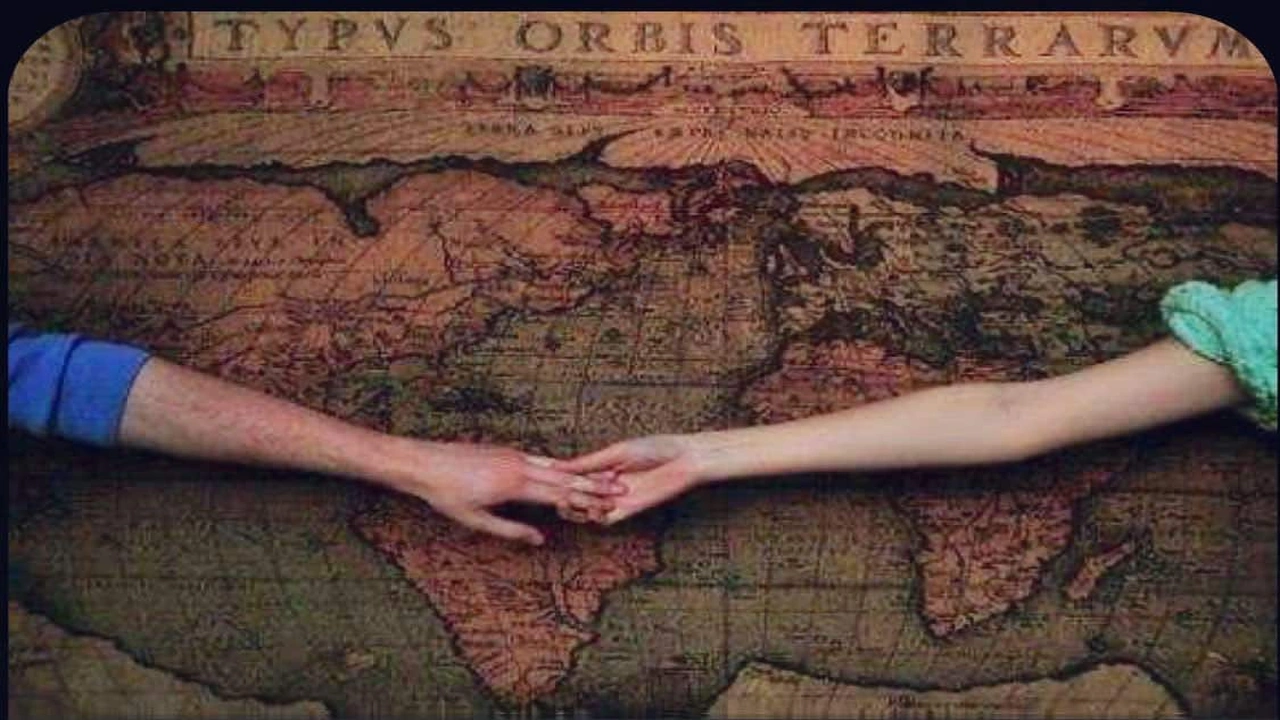 صورة طرق قياس المسافات على الخريطة