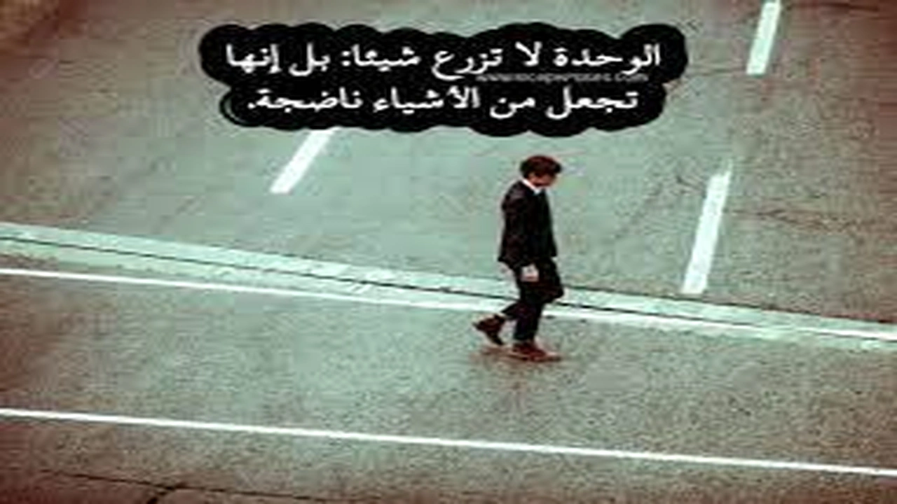 صورة عبارات عن الشخص الوحيد