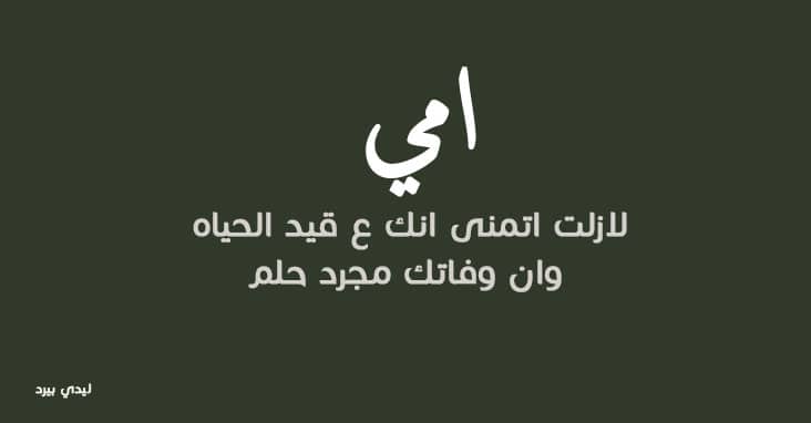 عبارات عن بعد الام
