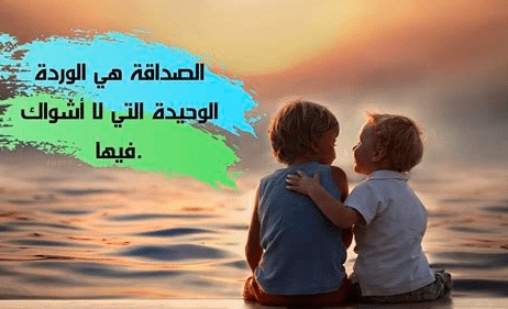 عبارات عن ضيق الصديق