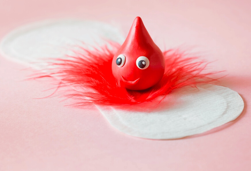 علامات الحمل مع نزول الدورة الشهرية