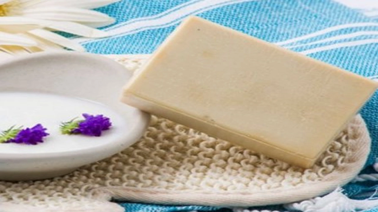 صورة فوائد صابون حليب الماعز للبشرة