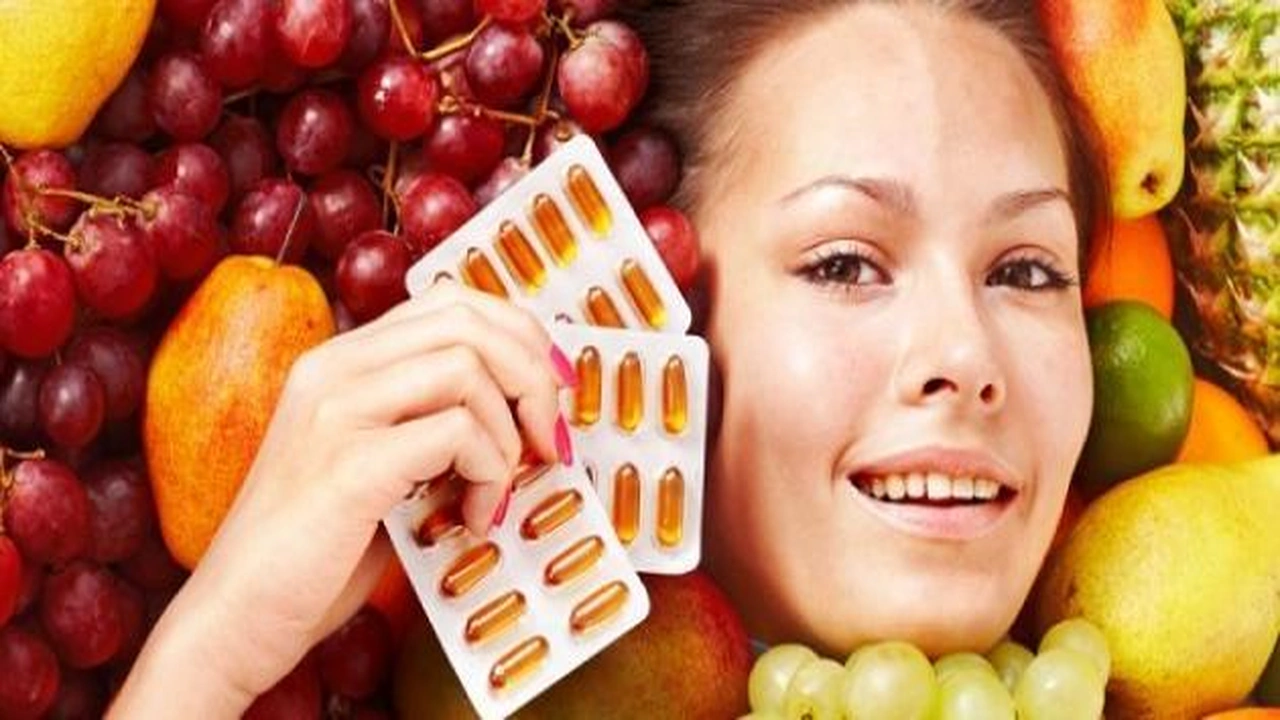 صورة فيتامينات للوجه النحيف