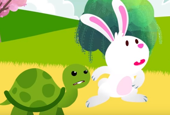 قصة الارنب والسلحفاة